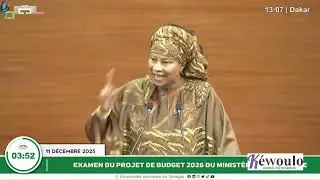 Budget 2026 du minist&egrave;re de la justice : La grande plaidoirie de Aissatou Tall Sall &aacute; Yassine Fall