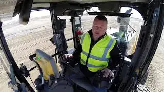 Motor Grader with Topcon Machine Control