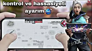HERKESİN SORDUĞU O AYARLAR! | Valorant Mobile Kontrol & Hassasiyet 📱