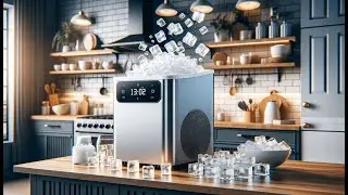 ❄️ Best Countertop Ice Maker That Keeps Ice Frozen ❄️ | RWFlame Ice Maker Machine ❄️