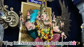 Nalasopara cha Icchapurti Maghi Ganpati 🌸🙏🏻 #nalasopara #icchapurti #maghiganeshutsav #vripatvlog