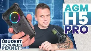 The AGM H5 Pro: The Phone That's So Loud, It Can Wake the Dead (And Your Neighbors)