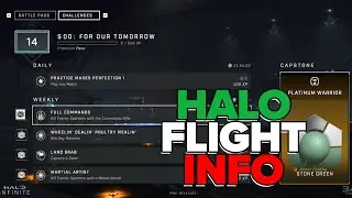 NEW Halo Infinite Flight Info, Challenge And XP Fixes, Battle Pass And BTB Halo Insider!