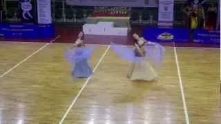 MP IDO Bellydance 2012: 2. Katarzyna Kwiecień i Paulina Paluch (Duet Show, FINAŁ)