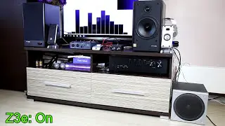 Тест звука/басов колонок Logitech 2.1 и Microlab 2.0