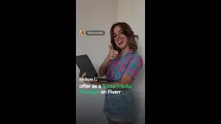 Services I offer as a social media manager on Fiverr #shorts #Fiverr