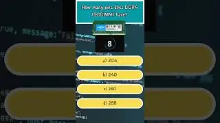 Short Quiz - DDR4 (SODIMM)
