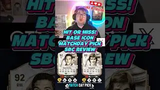 HIT OR MISS! BASE ICON MATCHDAY PICK SBC REVIEW #HitOrMiss #Garrincha #Dalglish #SBCReview #FC26
