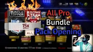 Madden 15 PS4 Ultimate Team Mode Gameplay - FACECAM  All Pro Bundle Pack Opening!! (60 FPS)