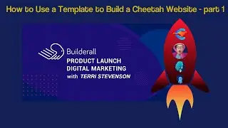 How to Use a Template to Build a Cheetah Website   part 1