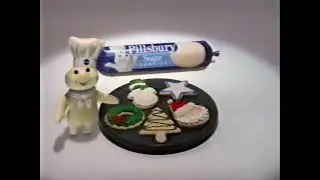 Pillsbury Christmas Sugar Cookies Ad (1995)