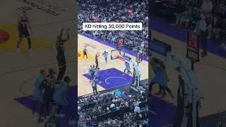 Kevin Durant makes History scoring 30,000 Points!