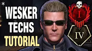 TUTORIAL WESKER - UROBEND, REBOUND, HUG TECH, SKY WESKER | Dead by Daylight