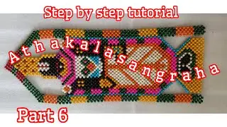 Part 6 making Tirupati Balaji beads work #athakalasangraha #trendingvideo #hindugods #art #craft