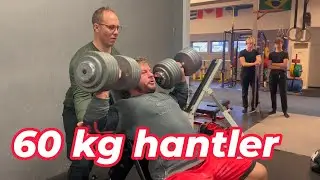 Stokk & TUNG skulderpress p&aring; Styrkehuset Lena