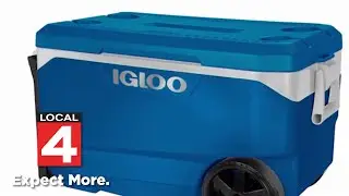Igloo expands recall of rolling coolers due to safety hazard