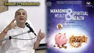 Realizations on Bhakti & Wealth | Hindi - Part 1 of 2 | HG Anand Vrindavan Prabhu