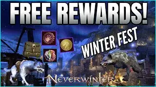 FREE REWARDS! Companion Mount Bag of Holding Upgrade Tokens Fashion Scrolls Vanity Pet - Neverwinter
