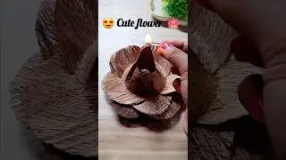 Cute flower 🪷 | Diy idea