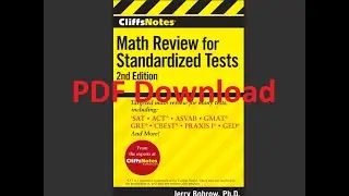 Download CliffsNotes Math Review for Standardized Tests 2nd Edition-HuyHuu Team  