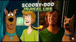 Scooby Doo Characters in Real Life | AI Art Transformation #scoobydoo #AIArt #AIGenerated