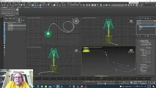 3DS Max changing the Render settings, and the interpolation and thickness of a spline