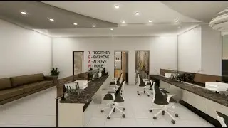 COMMERCIAL INTERIOR DESIGN IDEAS BY [ INSPIRED CONSTRUCTIONS HYD ] #interior_designs #3d_interior