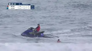 Gabriel Medina vs  Kelly Slater   Quiksilver Pro Gold Coast 2017 Quarterfinals, Heat 4