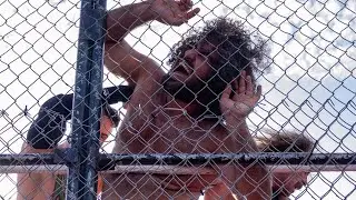 Junction City Wrestling - S7E9 - Triple Threat Steel Cage Match - Mr. Black v. Karou v. Pretty Ricky