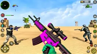  Counter Strike FPS Commando - Gun War Gameplay | Offline Shooting Game 2025 - Android Gameplay 