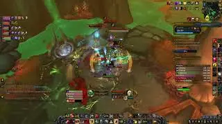 WoW Shadowlands 9.1.0 arms warrior pve Plaguefall Mythic +15 2