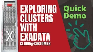ExaCC: Exploring the virtual cluster in Exadata Cloud @ Customer