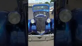 '37 Packard Freshly Wrapped in Avery Dennison Metallic Blue 💙