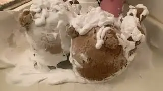 Luna Bunni and her teddy bear slippers in cream (preview) (full vid: 20mins)