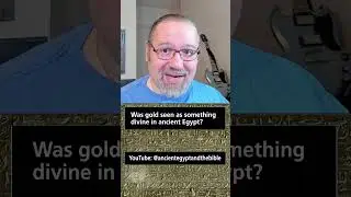 Was gold seen as something divine in ancient Egypt?