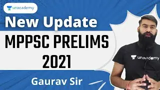 MPPSC PRELIMS 2021 ।। UPDATES ।। Gaurav sharma sir