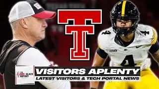 Visitors Aplenty: Texas Tech Football Portal News | Cam Coleman Update