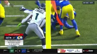 Seahawks RB Kenneth Walker (OBLIQUE injury) has &lsquo;legit&rsquo; oblique injury vs Los Angeles Rams