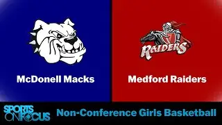 McDonell @ Medford | Non-Conference Girls Basketball