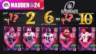 MUT 24: Ranking which FREE 94 playoffs card to pick! FREE 94 Pitts info! NMS team update!