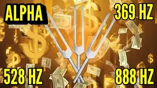 Money Frequency Activation 💰 369 + 528 + 888 Hz Tuning Forks (Alpha)