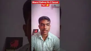 Indian Railway ke 5 Secret Facts 😱 | Unknown Rules #IndianRailway#Shorts #RailwaySecrets
