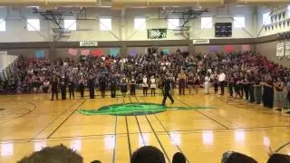 Vintage H.S. Drumline @ Rodriguez H.S. 2/7/15 