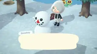 Animal Crossing - SNOWMAN