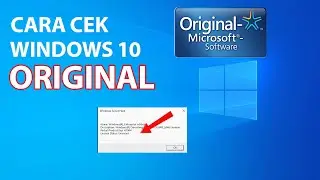 Cara Cek Windows Asli  di PC atau Laptop  | Tutorial Windows