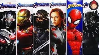 Avengers Endgame Titan Hero Series Power FX Toys - Iron Man Spider-Man War Machine Black Panther
