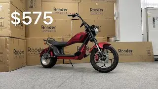 Rooder ElektroRoller chopper Escooter factory price $575 +8613632905138