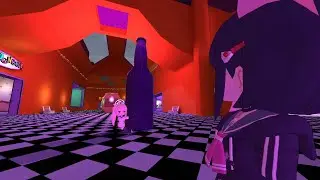 Natsu and Kazusa investigate weird place