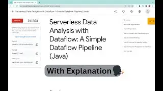 Serverless Data Analysis with Dataflow: A Simple Dataflow Pipeline (Java) || #qwiklabs | @quick_lab