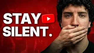 Никому не рассказывайте о своем YouTube-канале.